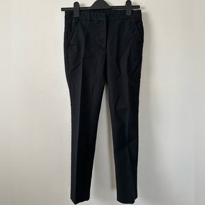 ZARA Black Ruffle Business Pants